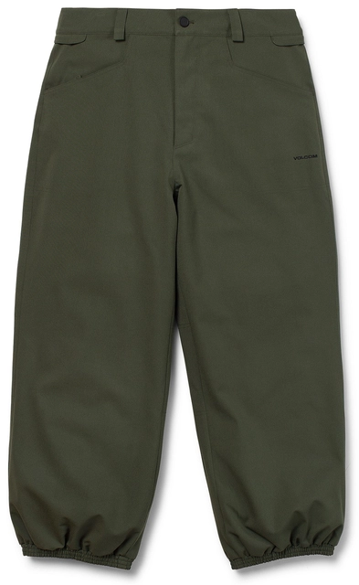 Volcom Lapper Pant Dark Green - L 