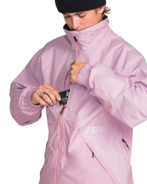 Volcom Longo Gore-Tex Jacket Pink - L 