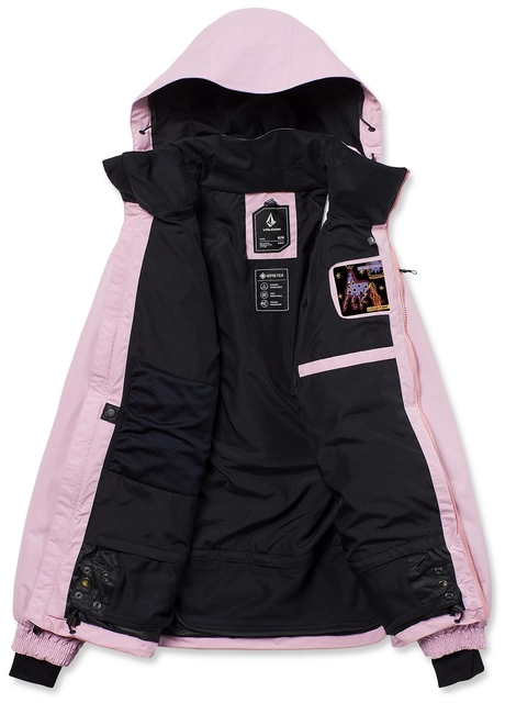 Volcom Longo Gore-Tex Jacket Pink - L 