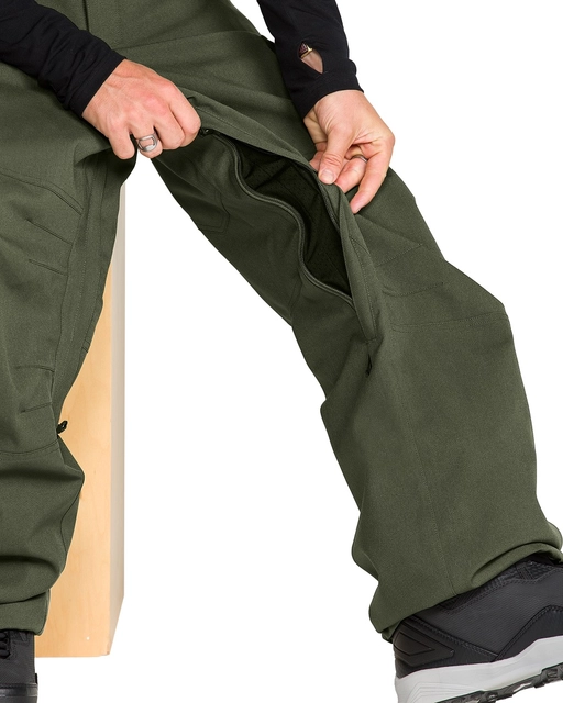 Volcom NWRK 20K Baggy Pant Dark Green - L 