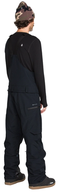 Volcom Rain Gore Bib Overall Black - L 