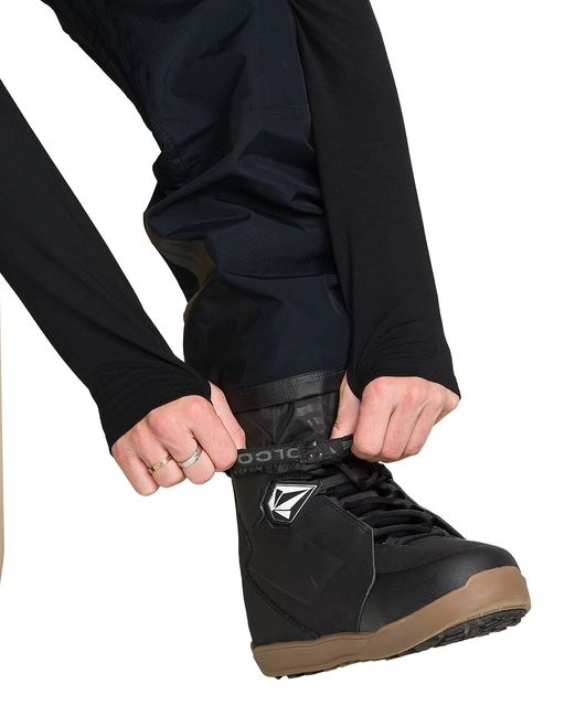 Volcom Rain Gore Bib Overall Black - L 
