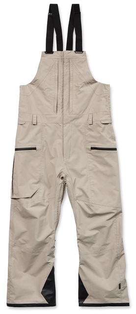 Volcom Rain Gore Bib Overall Khaki - L 