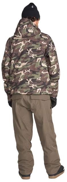 Volcom Roan Bib Overall Teak - L 