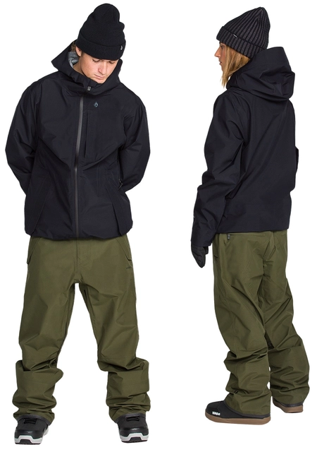 Volcom Tester 3L Gore-Tex Jacket Black - L 