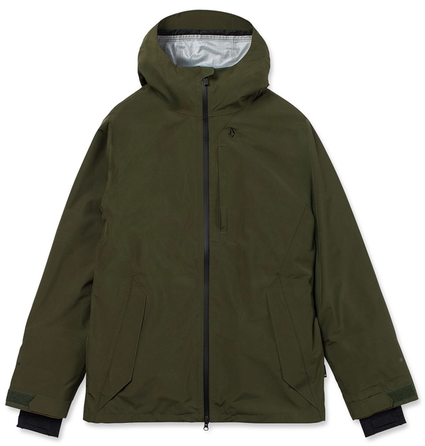 Volcom Tester 3L Gore-Tex Jacket Dark Green - L 