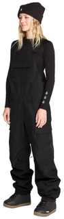 Volcom Creston 3D Stretch Bib Overall Black