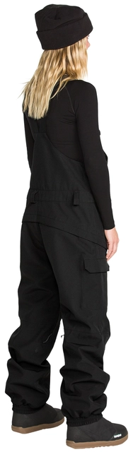 Volcom Creston 3D Stretch Bib Overall Black - L 