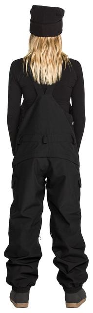 Volcom Creston 3D Stretch Bib Overall Black - L 