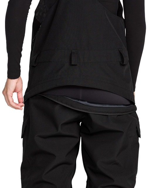 Volcom Creston 3D Stretch Bib Overall Black - L 
