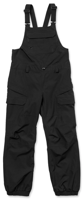 Volcom Creston 3D Stretch Bib Overall Black - L 
