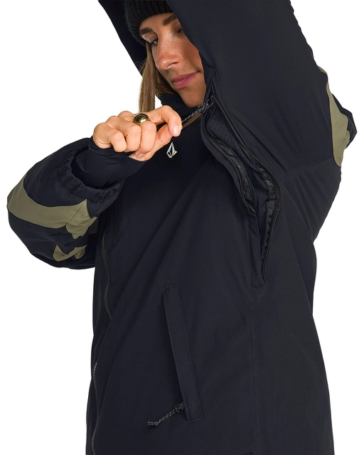 Volcom Shelter 3D Stretch Jacket Black - L 