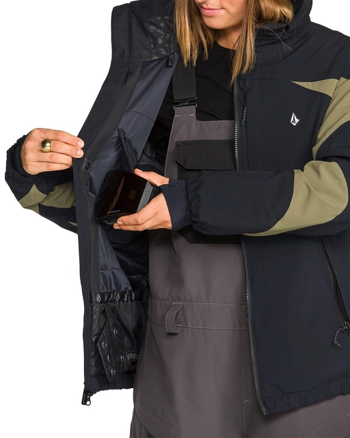 Volcom Shelter 3D Stretch Jacket Black - L 