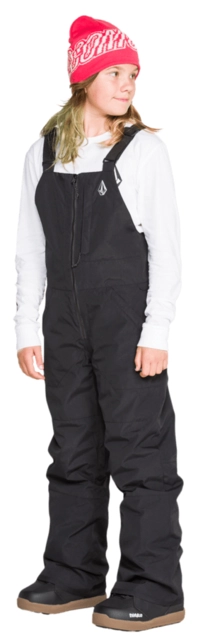 Volcom Barkley Ins Bib Overall Black - L/12år 