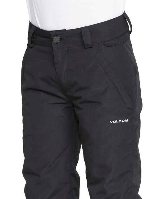 Volcom Freakin Chino Youth Ins Pant Black - L/12år 