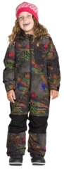 Volcom Little Flurry One Piece Cheetah - 2T/2år