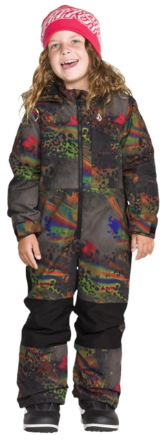 Volcom Little Flurry One Piece Cheetah - 2T/2år 