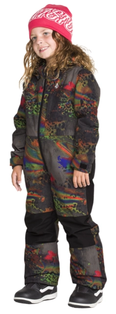 Volcom Little Flurry One Piece Cheetah - 2T/2år 
