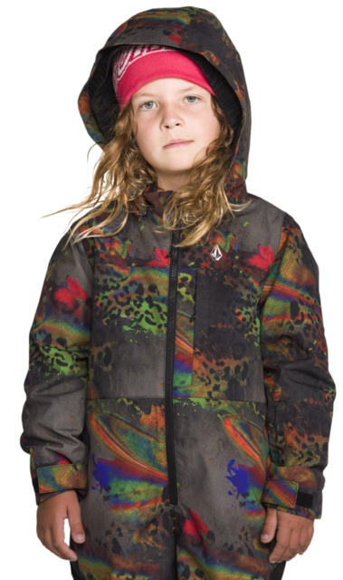 Volcom Little Flurry One Piece Cheetah - 2T/2år 