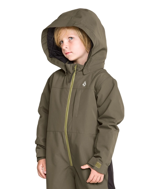 Volcom Little Flurry One Piece Teak - 2T/2år 