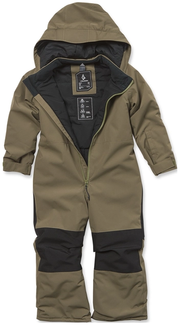 Volcom Little Flurry One Piece Teak - 2T/2år 