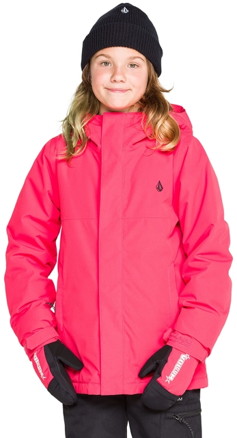 Volcom Sass'N'Frass Ins Jacket Bright Cherry - L/12år 