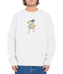 Volcom FA Todd Bratrud Crew Heather Grey - S