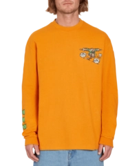 Volcom FA Todd Bratrud LS Tee Saffron - S