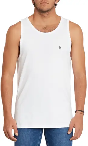 Volcom Stone Blanks BSC Tanktop White