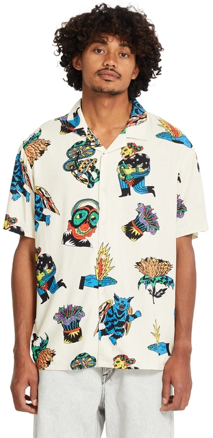 Volcom FA Bob Mollema SS Light Beige - M 