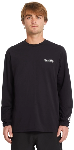 Volcom Pistol Surf LS Tee Black - M 