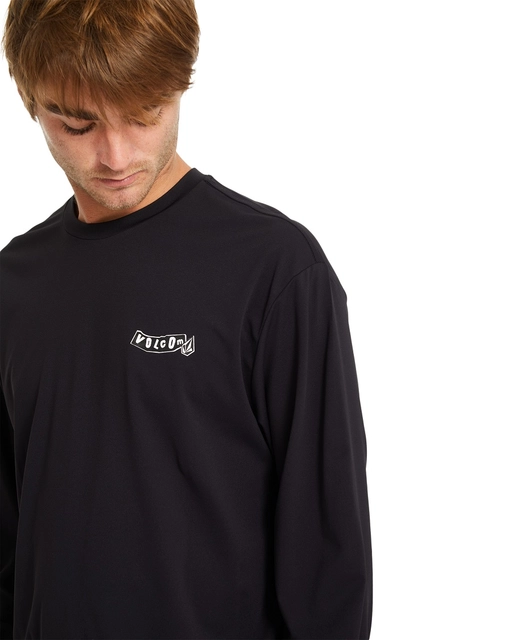 Volcom Pistol Surf LS Tee Black - M 