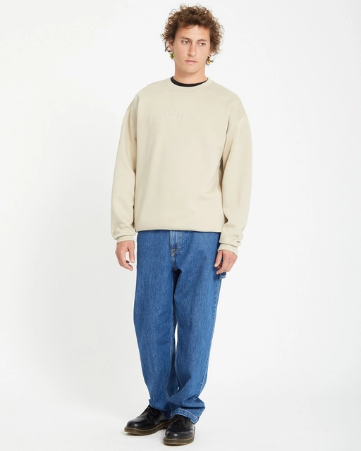 Volcom Stone Crew Fleece Light Khaki - M 