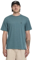 Volcom Circle Blanks HTH SS Tee Rifle Green - M