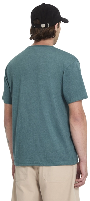 Volcom Circle Blanks HTH SS Tee Rifle Green - M 