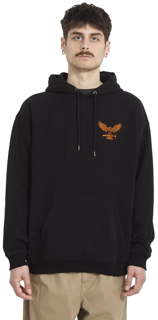 Volcom Hammered Pullover Black - L 
