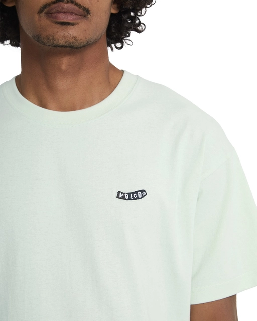 Volcom Pistol Stone Loose SS Tee Pale Aqua - M 