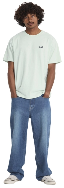 Volcom Pistol Stone Loose SS Tee Pale Aqua - M 