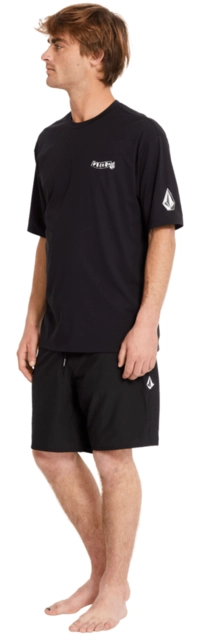 Volcom Pistol Surf SS Tee Black - M 