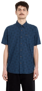 Volcom Scaler Stone Woven SS Midnight Blue