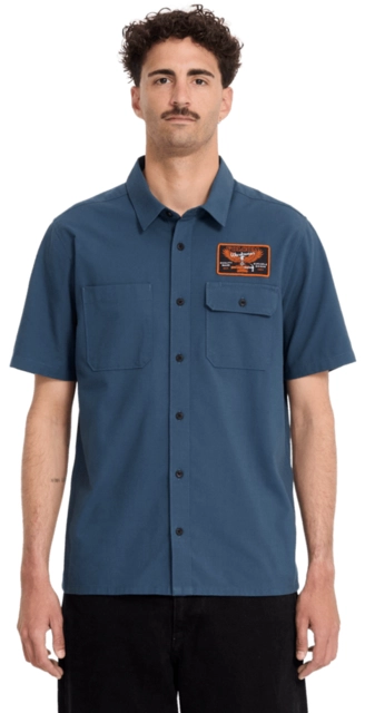 Volcom Slab City SS Midnight Blue - M 