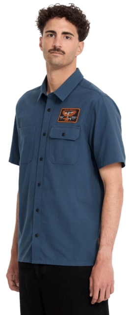 Volcom Slab City SS Midnight Blue - M 