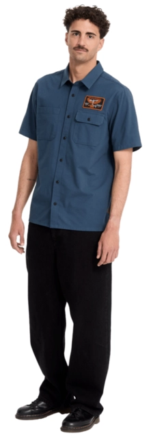 Volcom Slab City SS Midnight Blue - M 