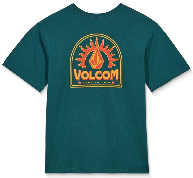 Volcom Solstice Basic SS Tee Rifle Green - XL/14år 